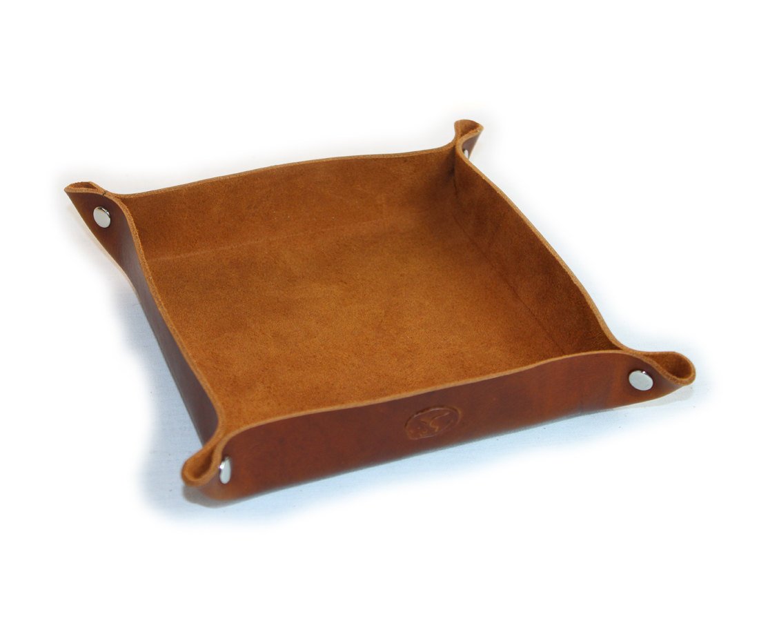 Leather Valet Tray
